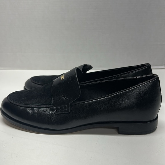 Birdies The Starling 20 Loafer Leather Suede Slip On Shoe Business Black Size 8 - Picture 5 of 11